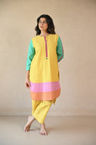 Lola Kurta - Sunny Yellow - CiceroniKurta, Everyday WearRang by Rajvi
