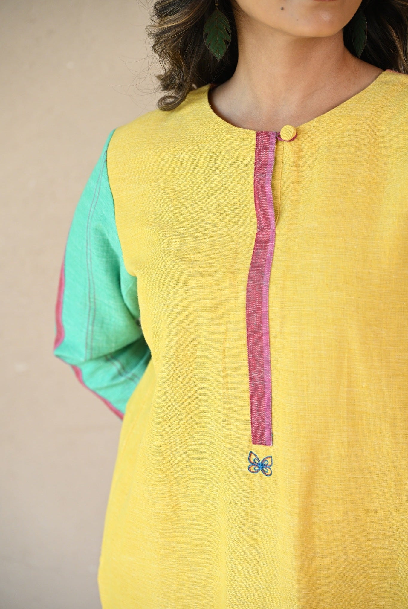 Lola Kurta - Sunny Yellow - CiceroniKurta, Everyday WearRang by Rajvi