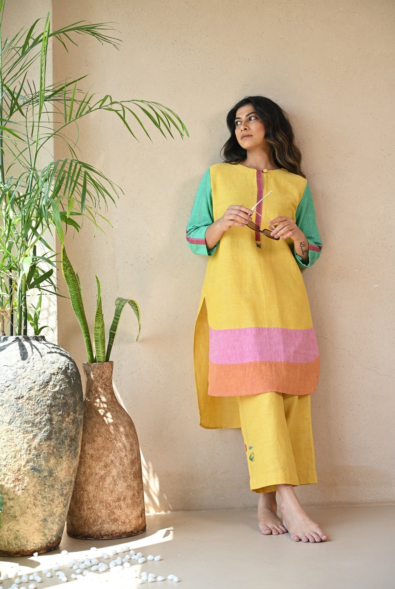 Lola Kurta - Sunny Yellow - CiceroniKurta, Everyday WearRang by Rajvi