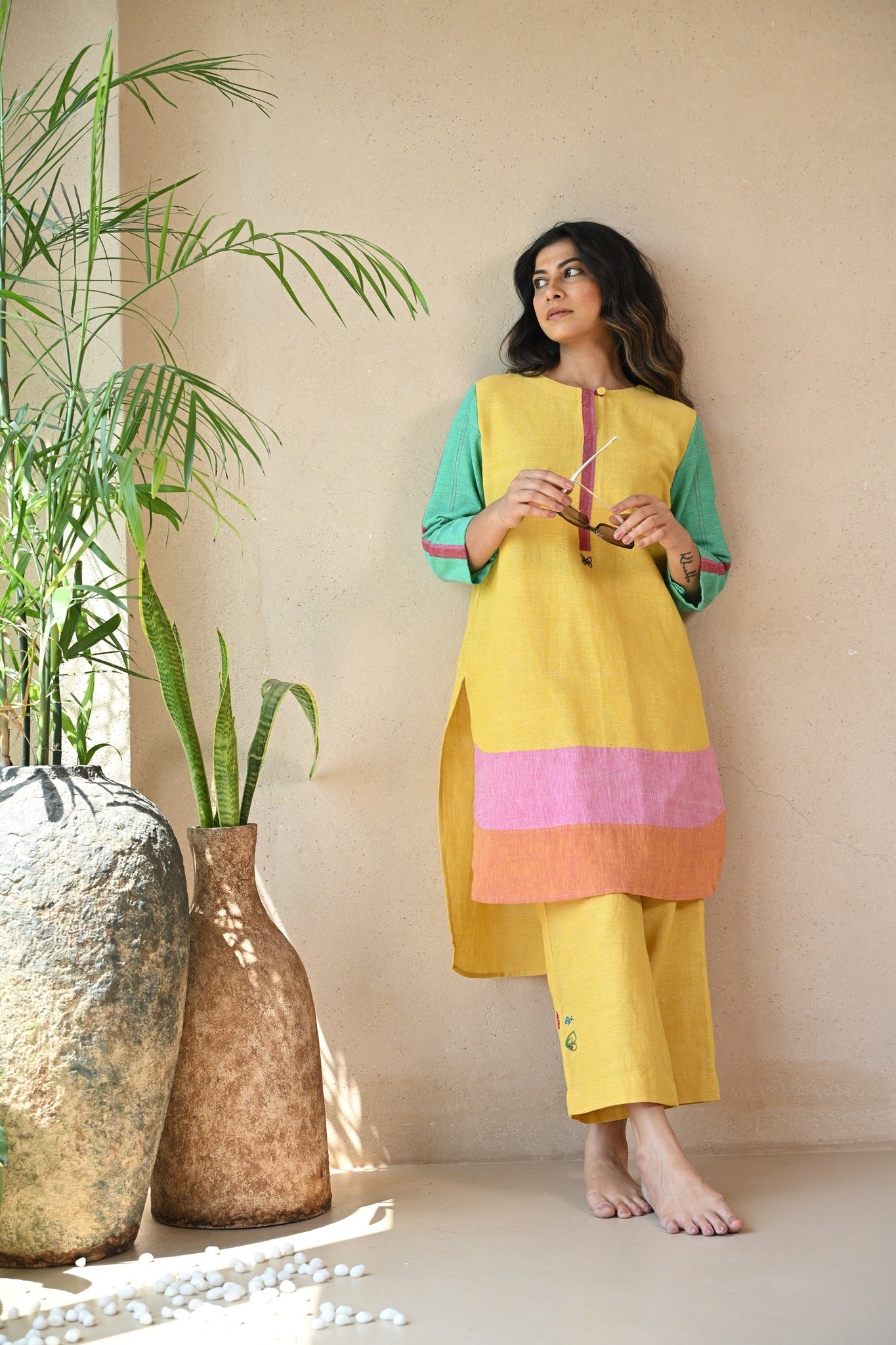 Lola Kurta - Sunny Yellow - CiceroniKurta, Everyday WearRang by Rajvi