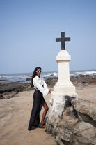 Long Slit Skirt - CiceroniSkirtsPriyanca Khanna