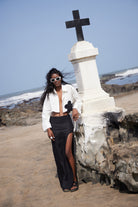 Long Slit Skirt - CiceroniSkirtsPriyanca Khanna