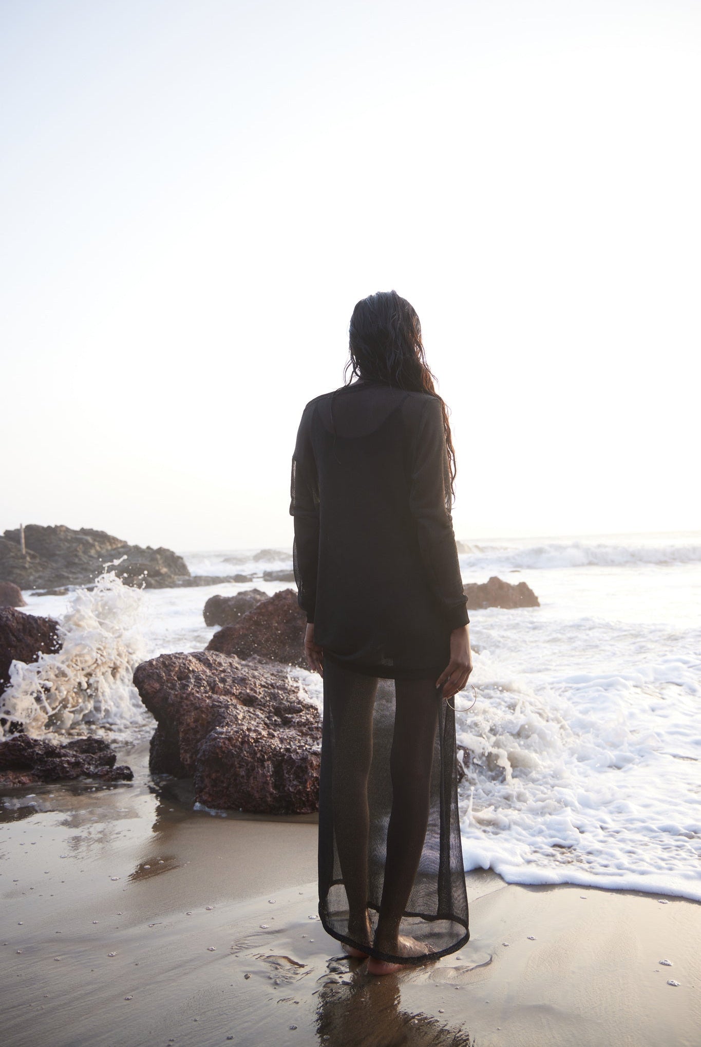 Long Top & Middi Black Chain Dress - CiceroniDressesPriyanca Khanna