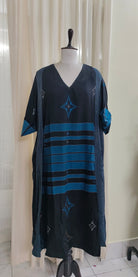 Loose Dress - Black Geometric - RTS - CiceroniDressesBhomra