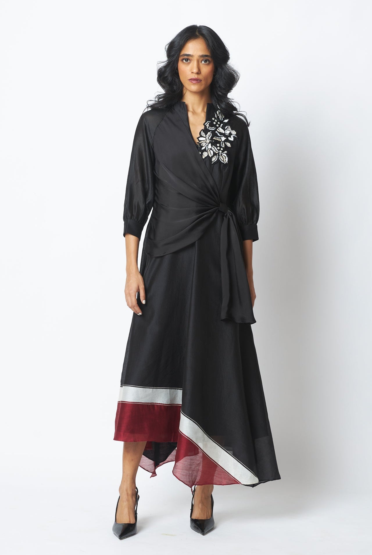 Louisa - Moonlit Broach Midi Dress - CiceroniDressMadder Much