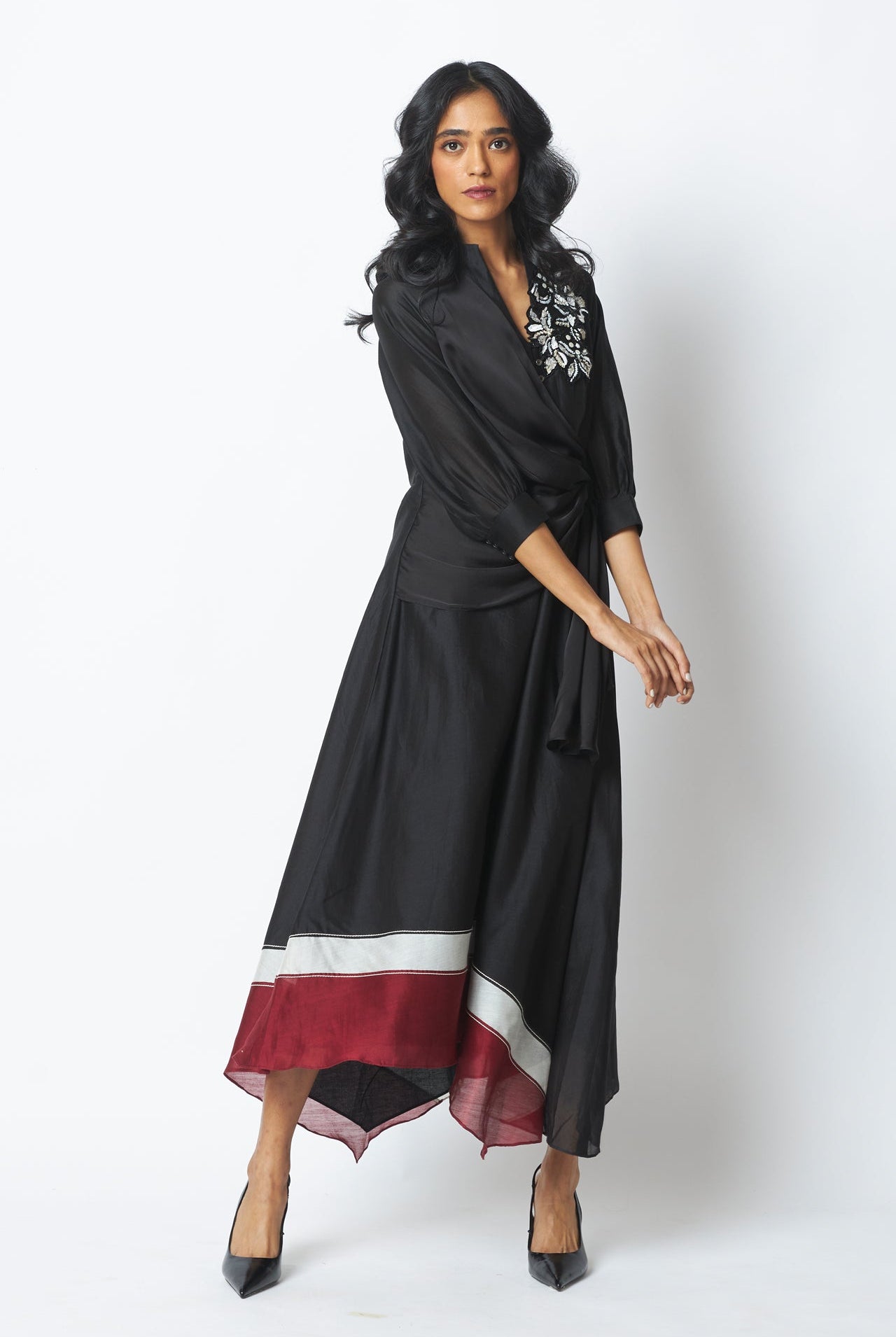 Louisa - Moonlit Broach Midi Dress - CiceroniDressMadder Much