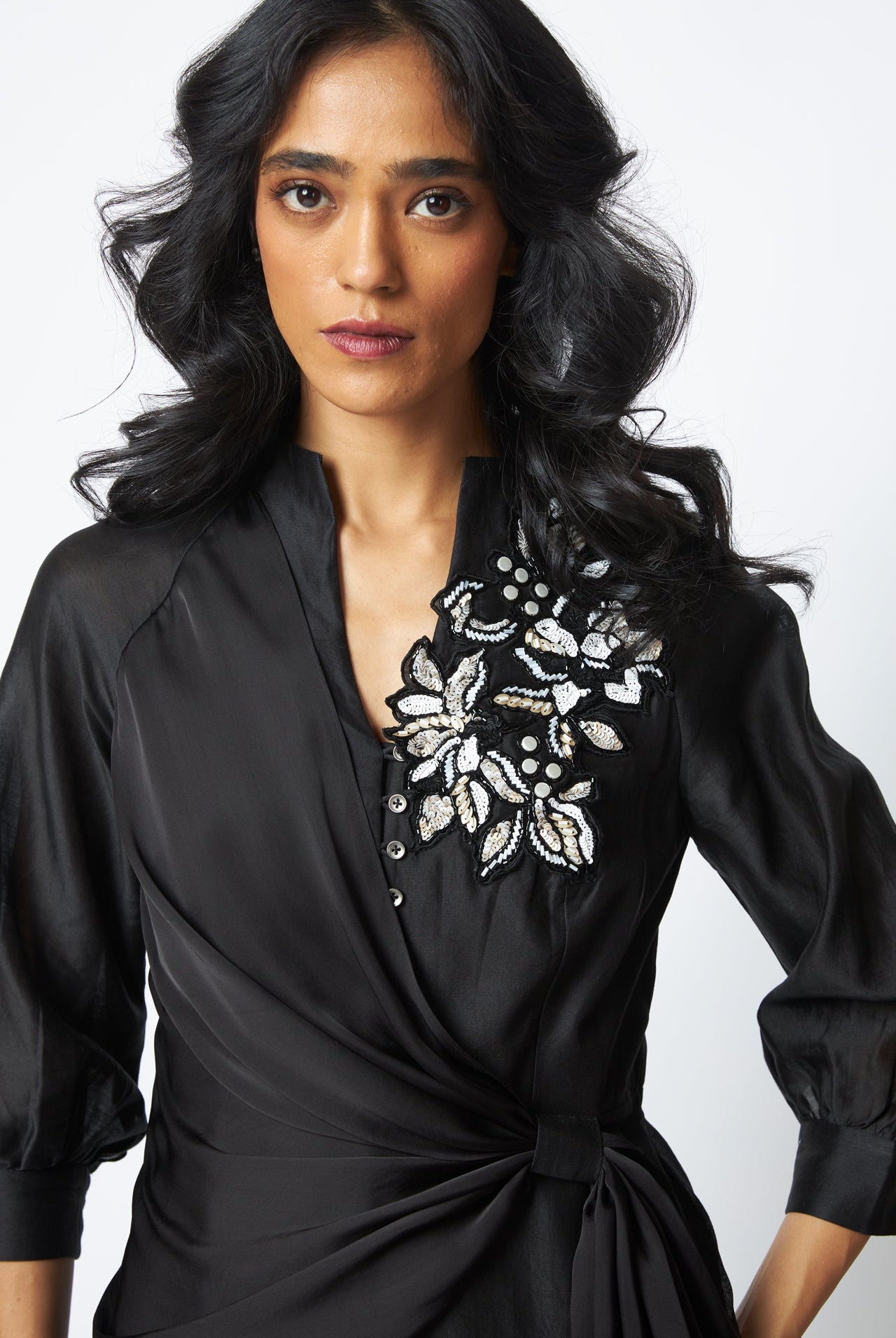 Louisa - Moonlit Broach Midi Dress - CiceroniDressMadder Much