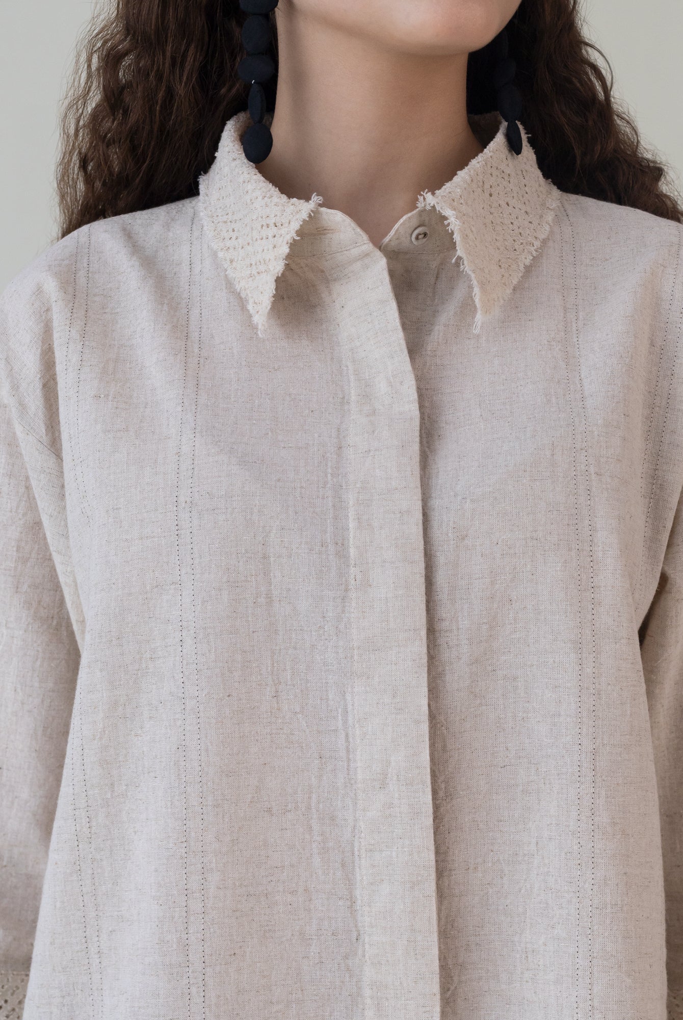 Love Beige Shirt - CiceroniWomen ShirtsShades of India