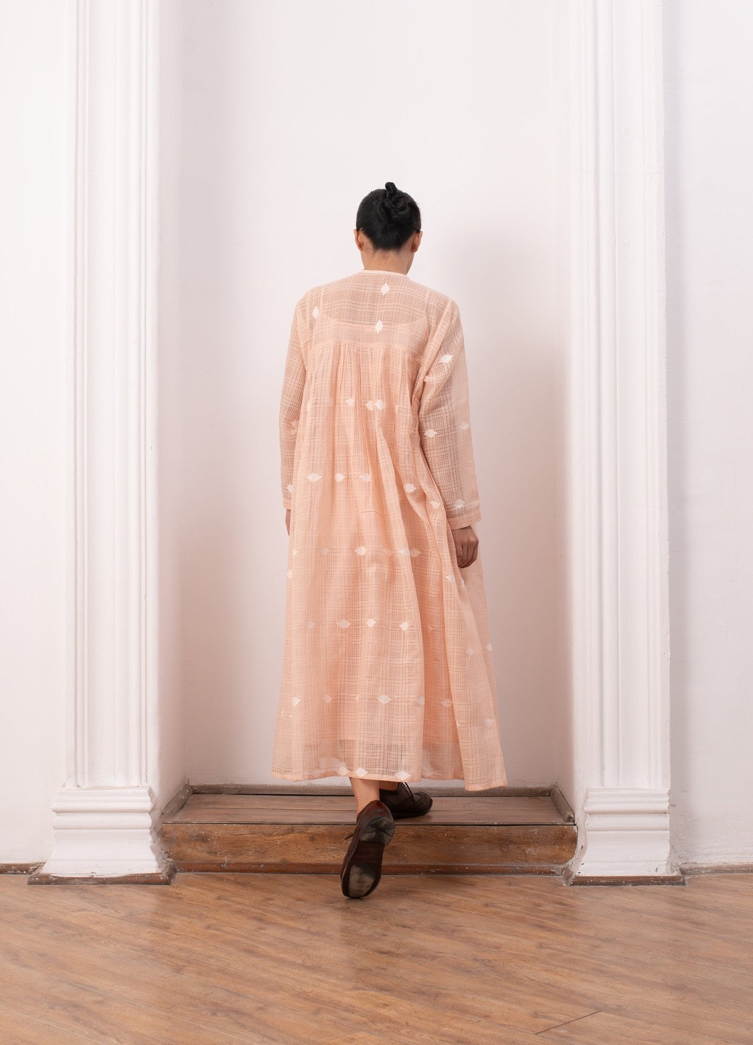 Lucie Rie Dress - Peach - CiceroniSkirt SetHiranya