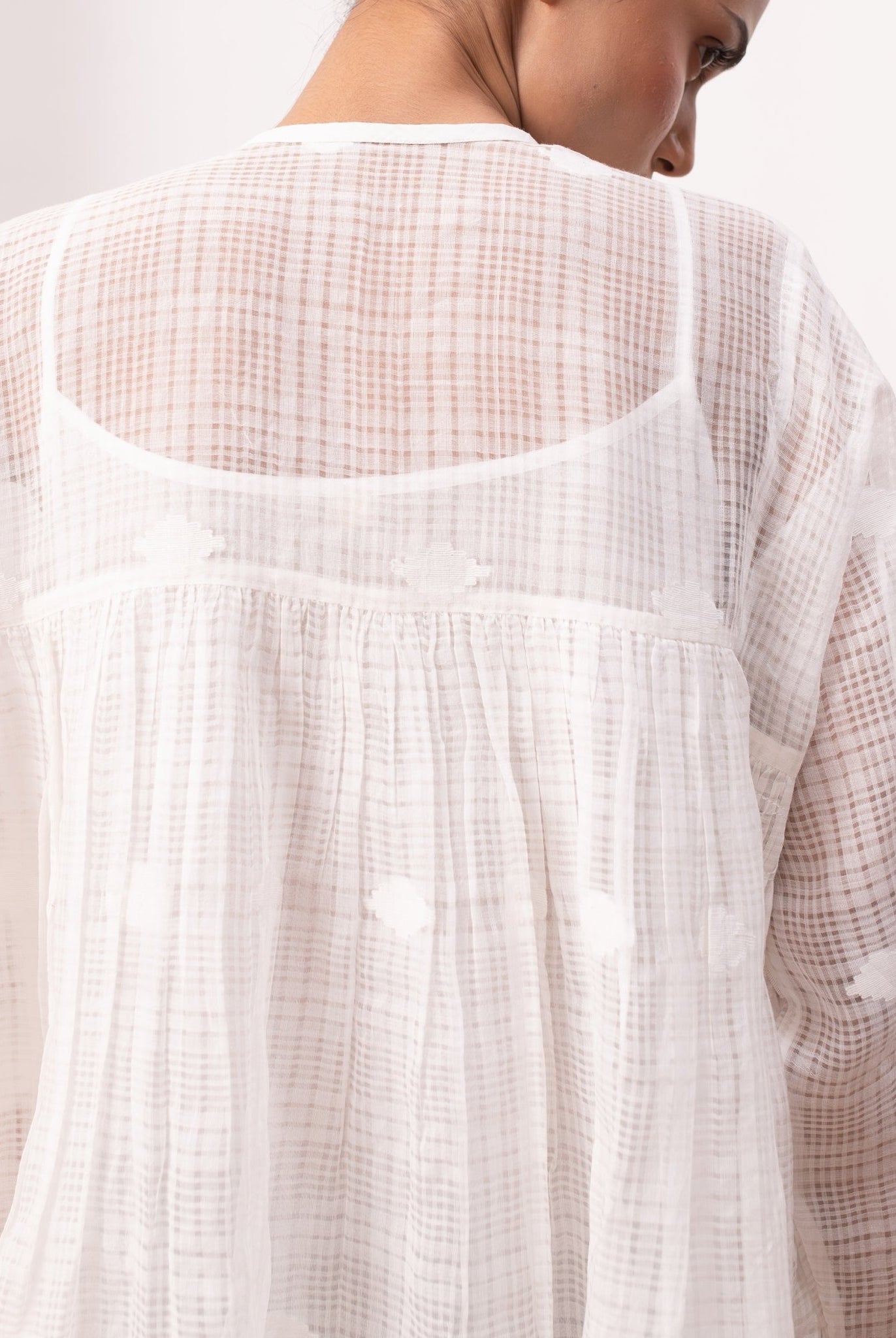 Lucie Rie Dress - White - CiceroniDressesHiranya