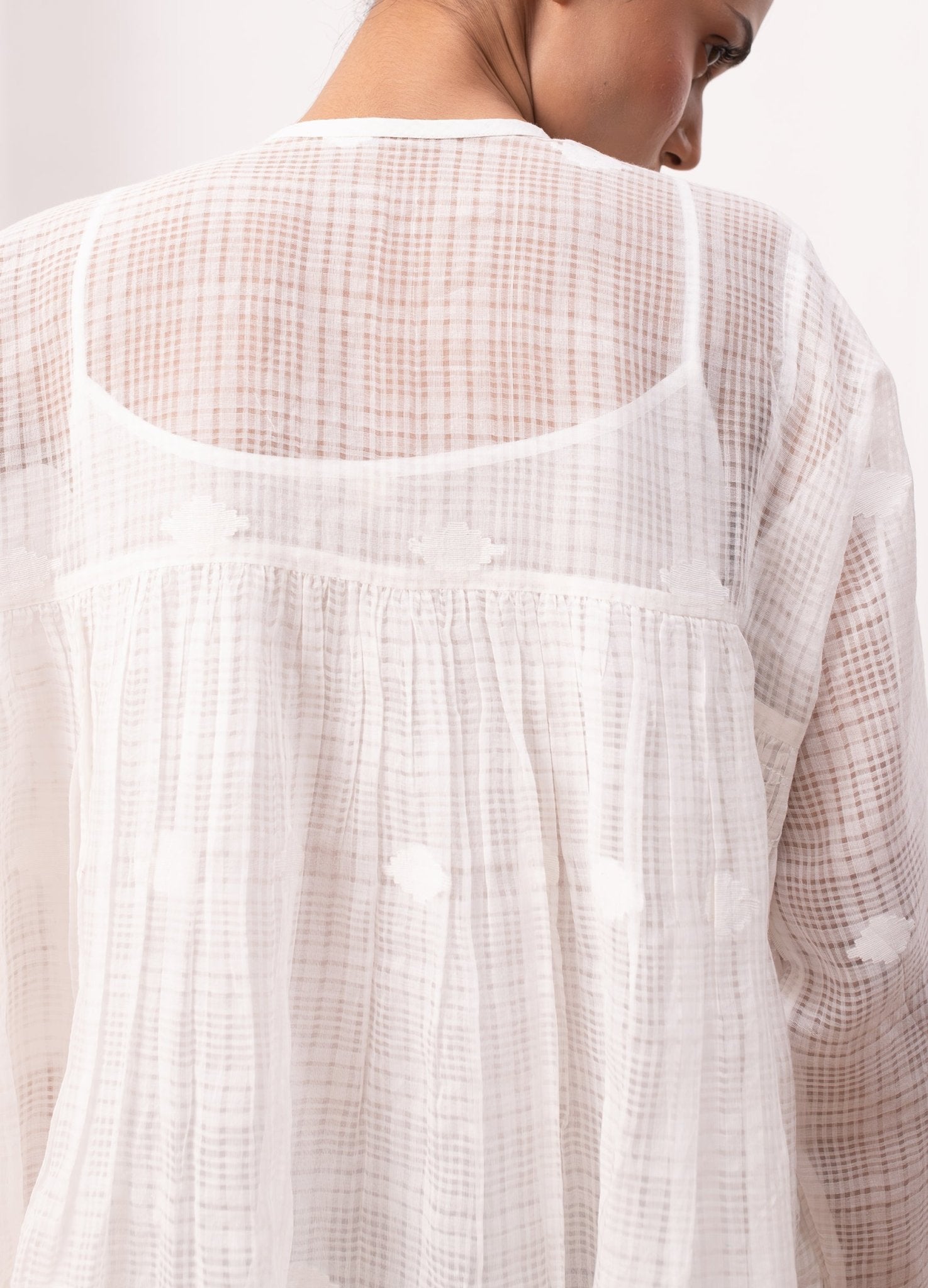 Lucie Rie Dress - White - CiceroniDressesHiranya