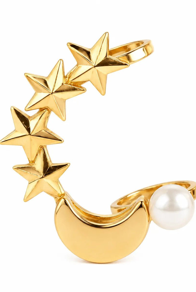Lunar Star Bugadi - CiceroniEarcuffKalon Art Jewellery