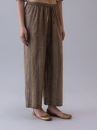 Lungta Charcoal Pyjama - CiceroniWomen PantsShades of India
