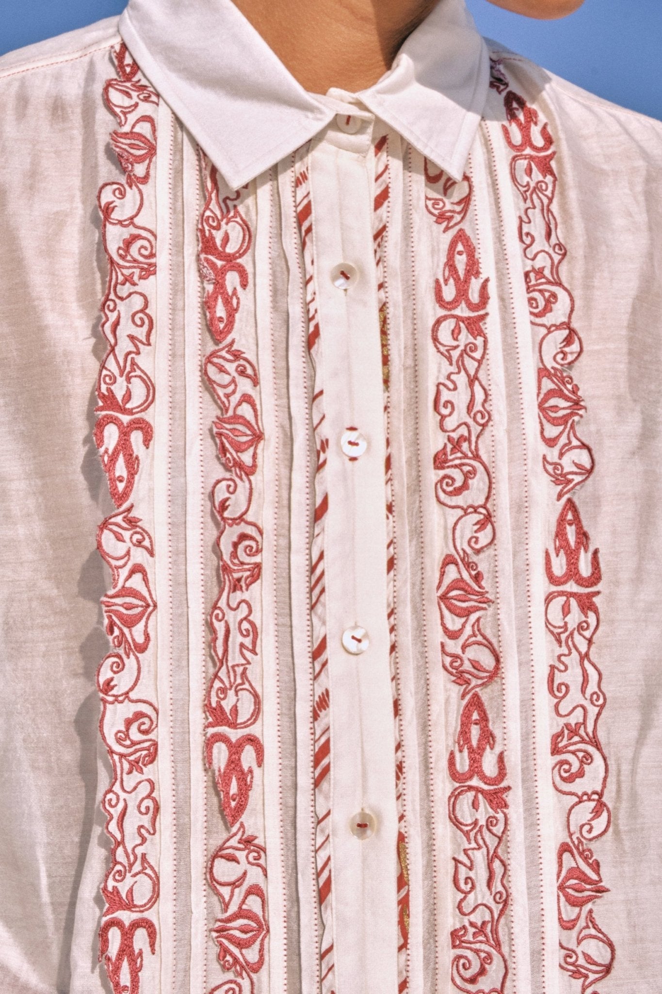 Lwin Classic Lace Shirt - CiceroniWomen ShirtsAhmev