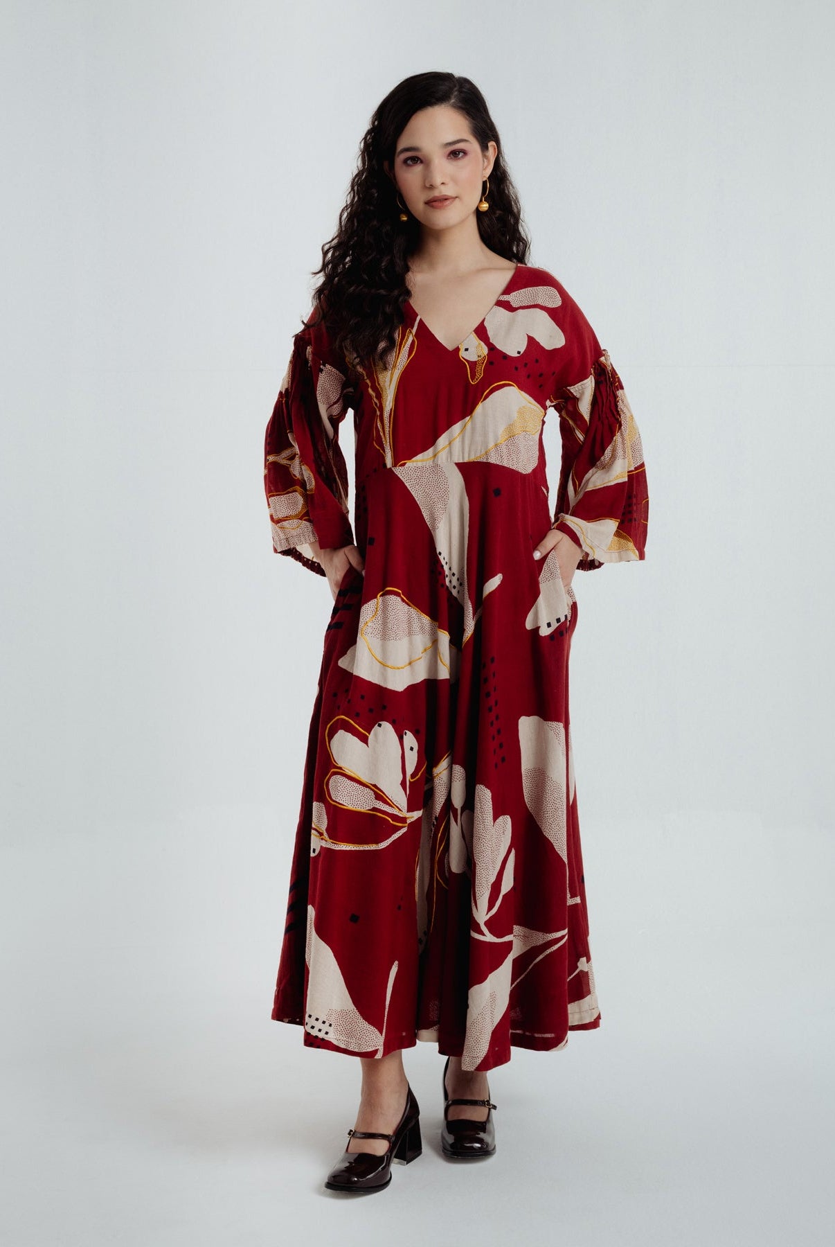 Madder Bell Dress - CiceroniDressesRias Jaipur