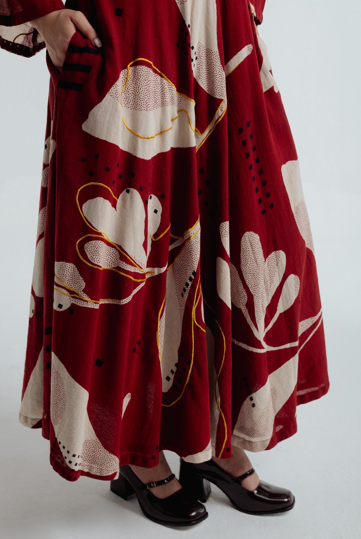 Madder Bell Dress - CiceroniDressesRias Jaipur