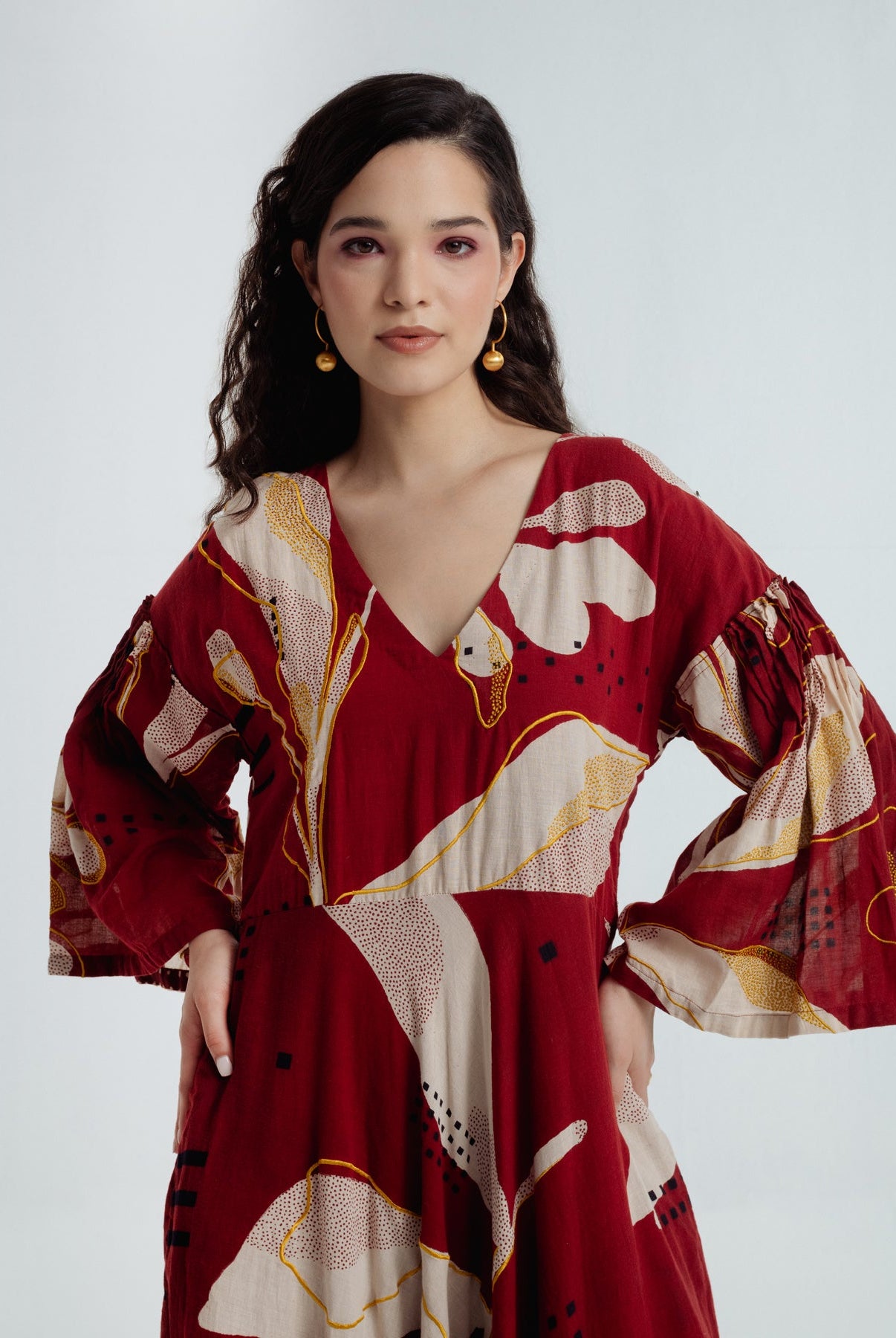 Madder Bell Dress - CiceroniDressesRias Jaipur