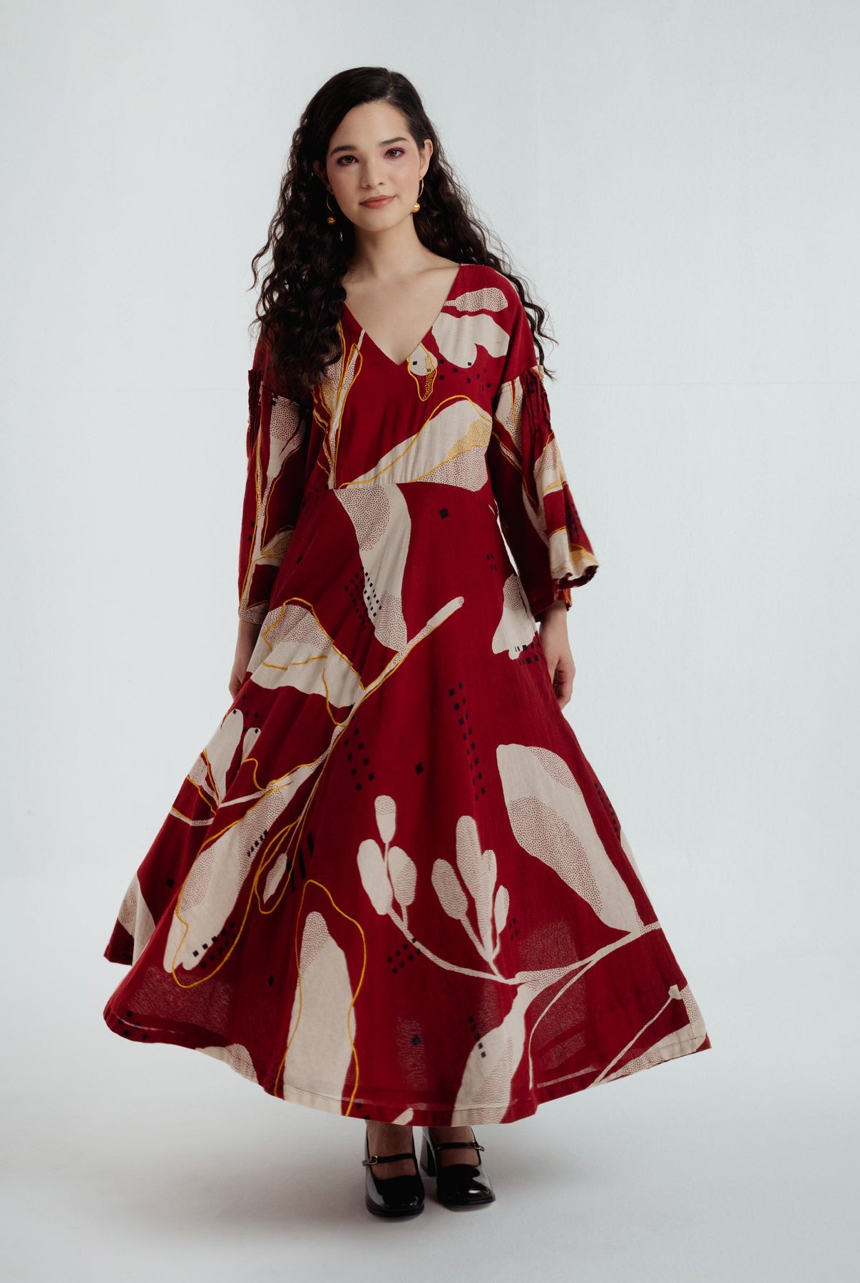 Madder Bell Dress - CiceroniDressesRias Jaipur