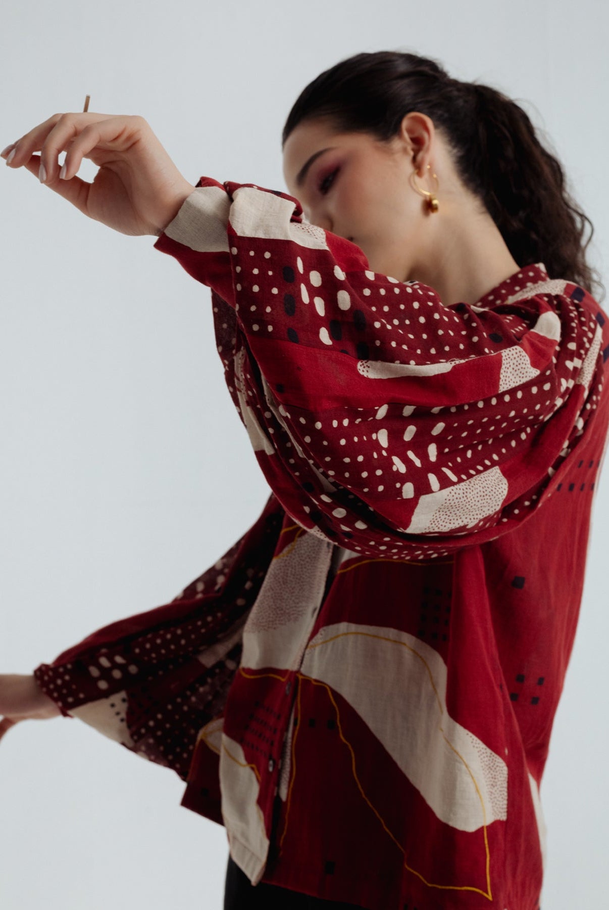 Madder Bell Shirt - CiceroniWomen ShirtsRias Jaipur