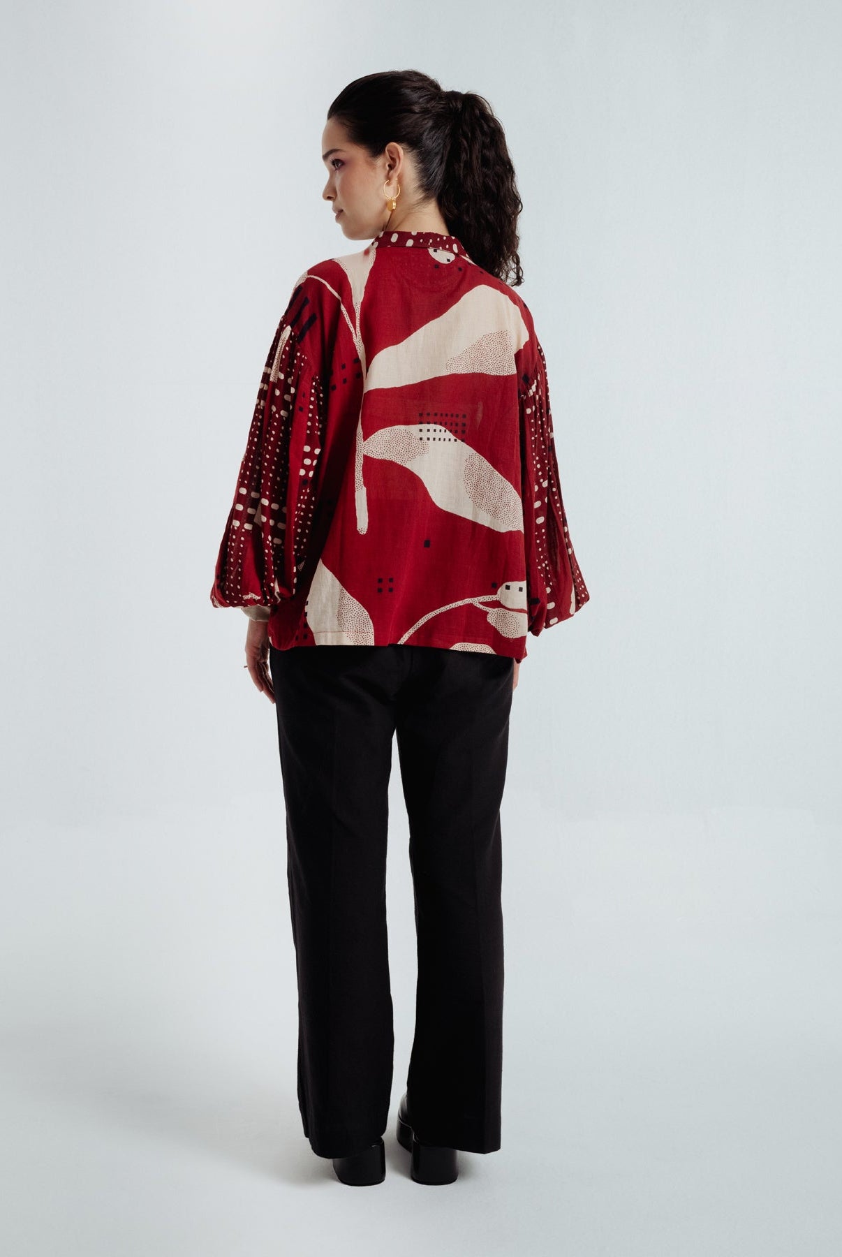 Madder Bell Shirt - CiceroniWomen ShirtsRias Jaipur