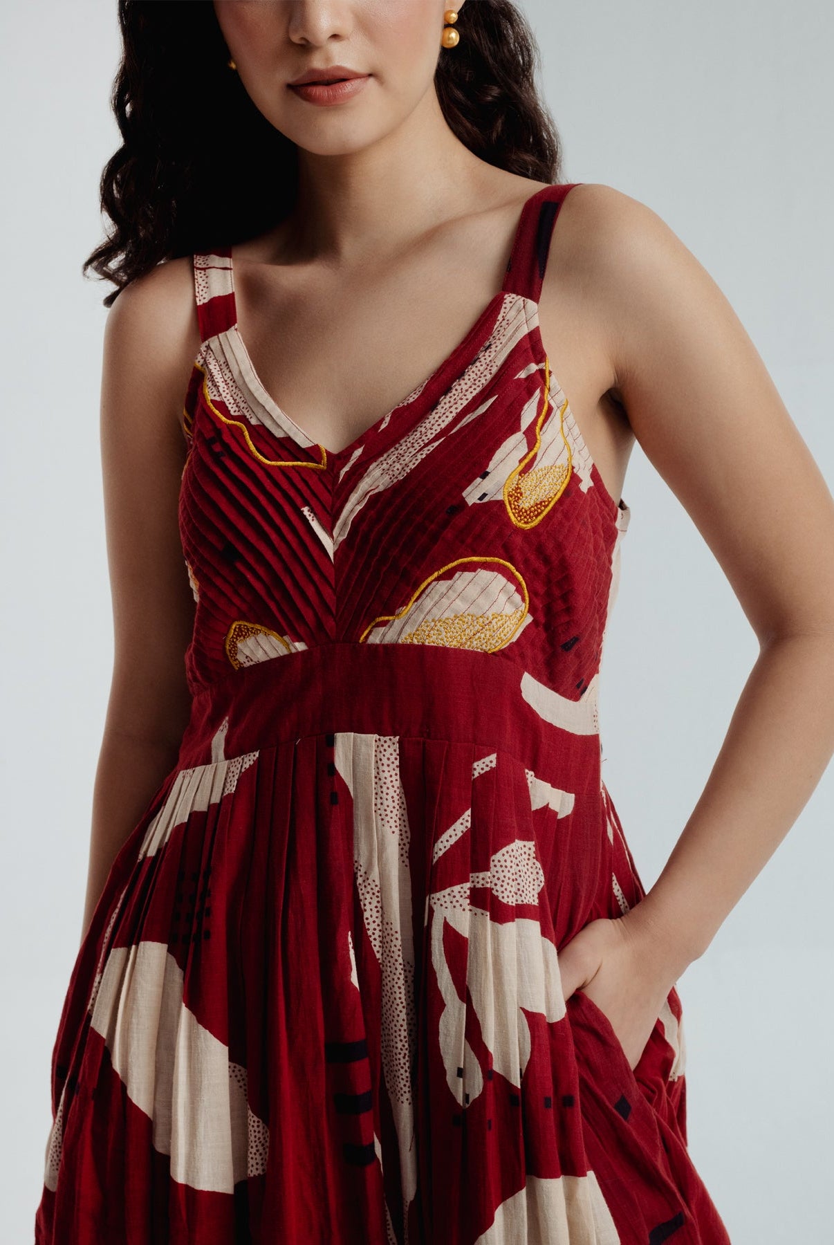 Madder Heart Dress - CiceroniDressesRias Jaipur