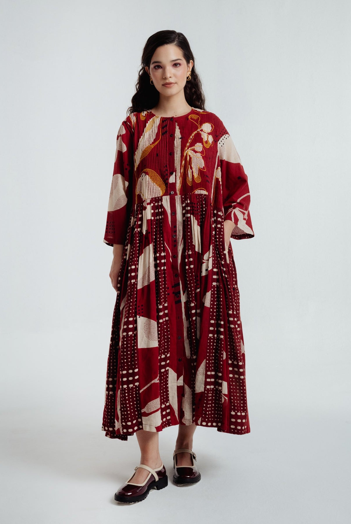 Madder Jacket Dress - CiceroniDressesRias Jaipur