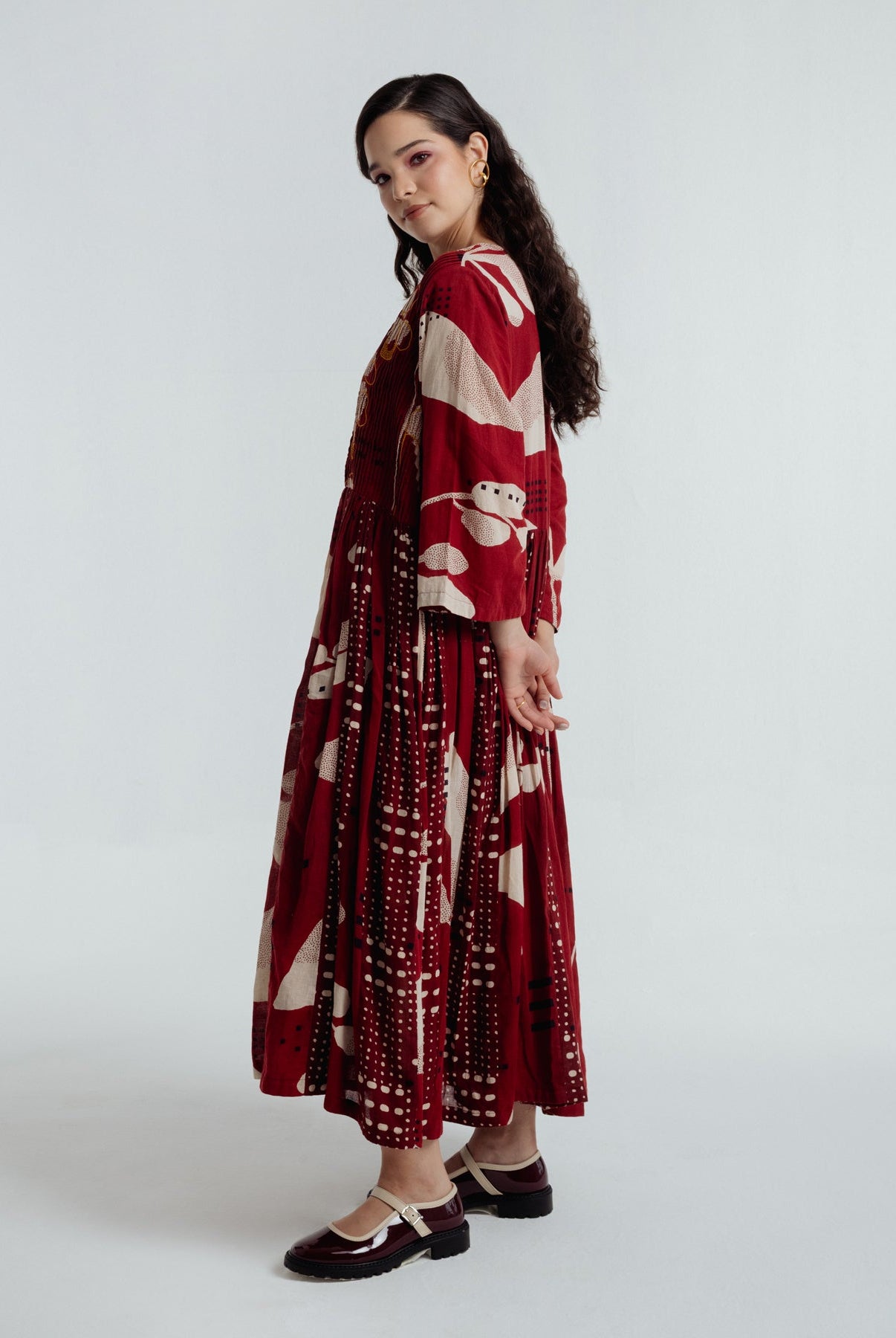 Madder Jacket Dress - CiceroniDressesRias Jaipur