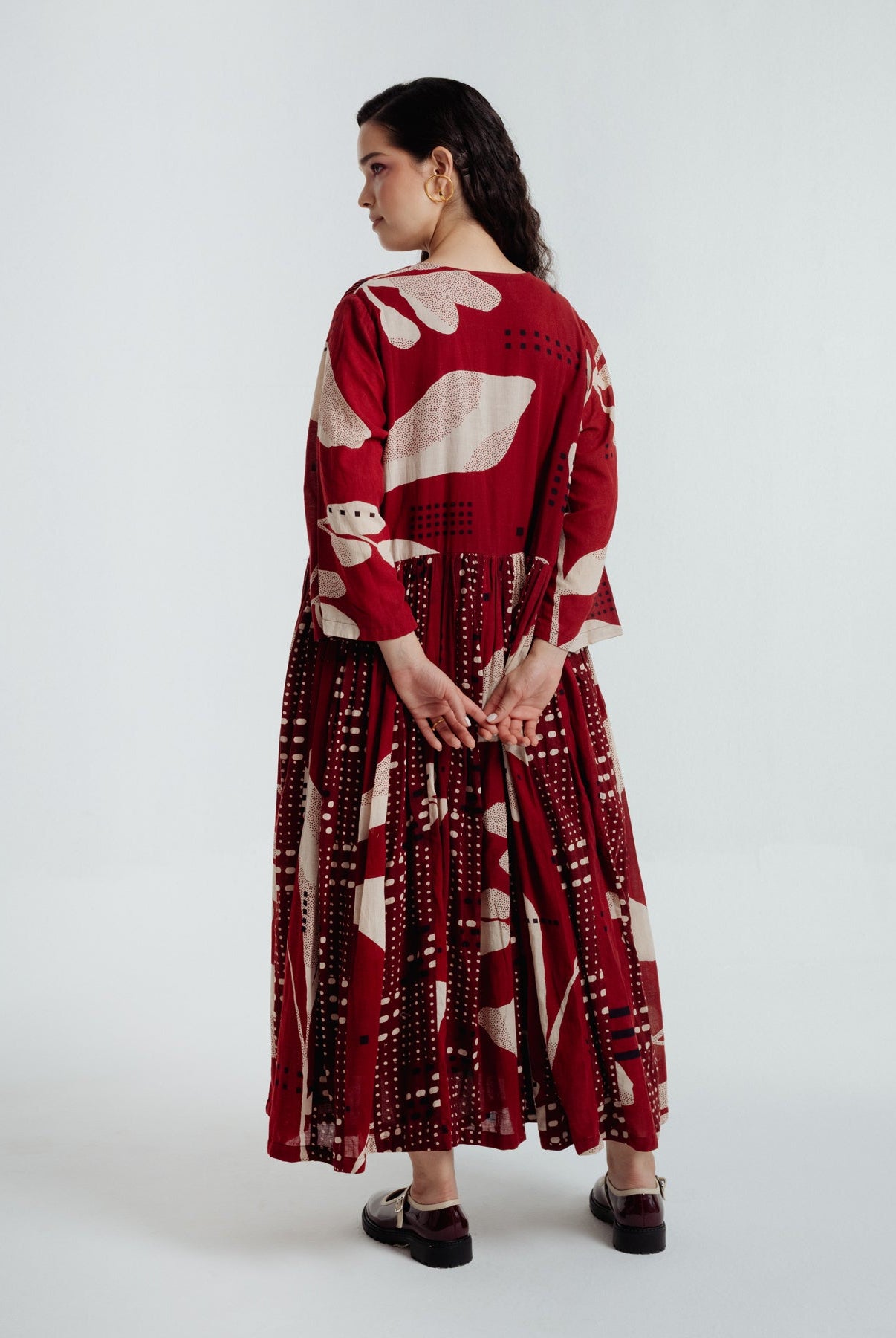 Madder Jacket Dress - CiceroniDressesRias Jaipur
