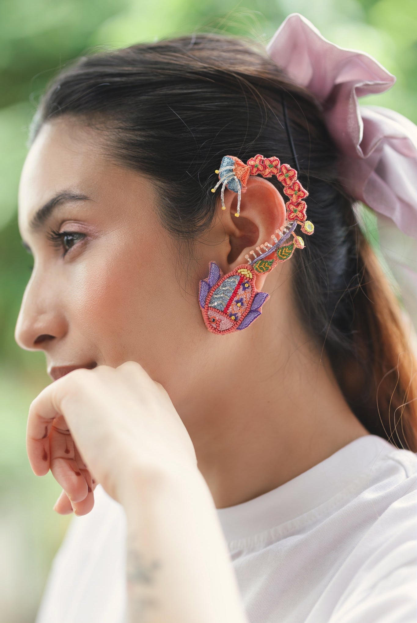 Madhuri Earrings - CiceroniEarringsKrutiArts