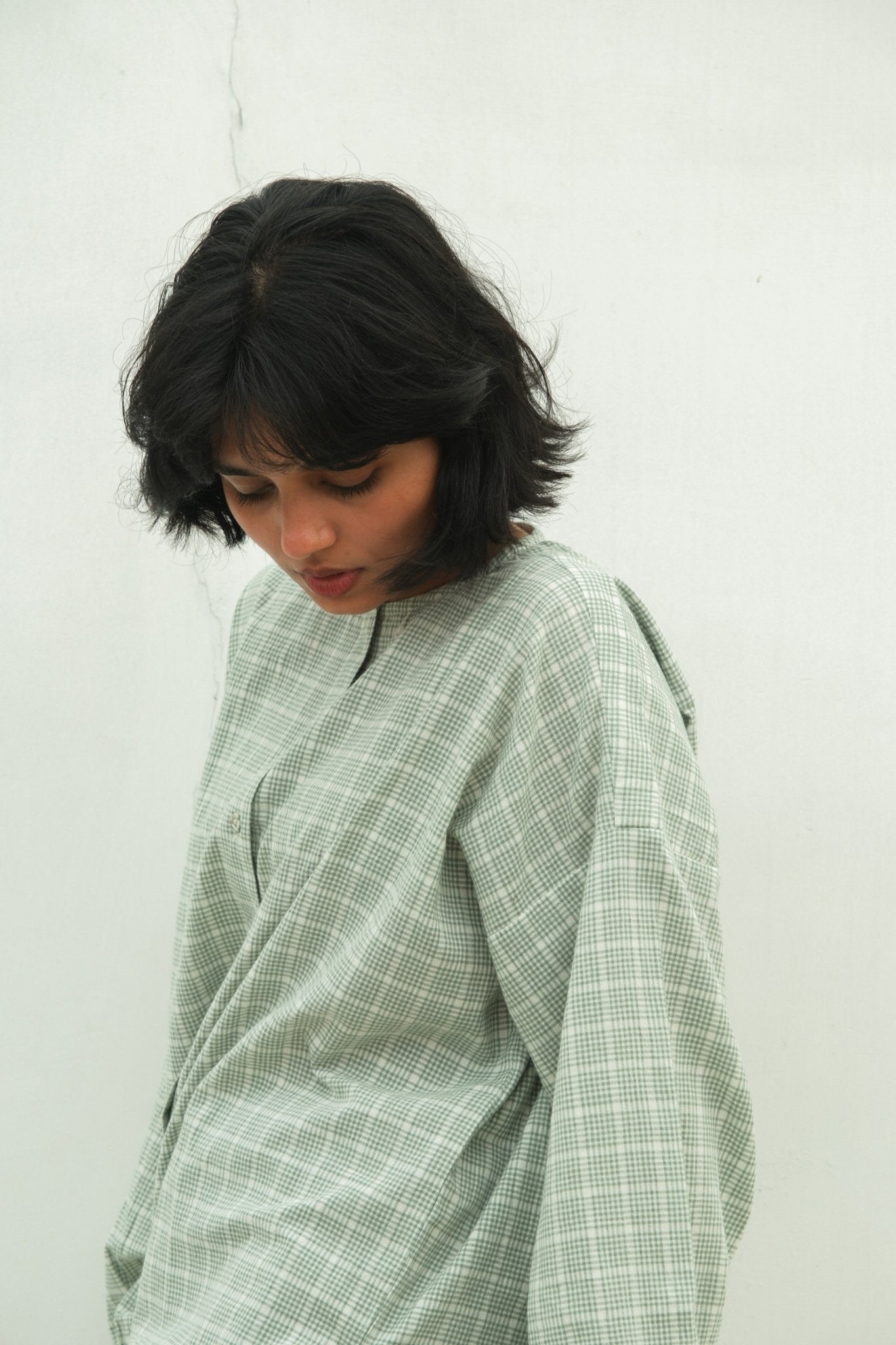 Madras Flair Oversized Shirt - CiceroniWomen Shirtswith N.