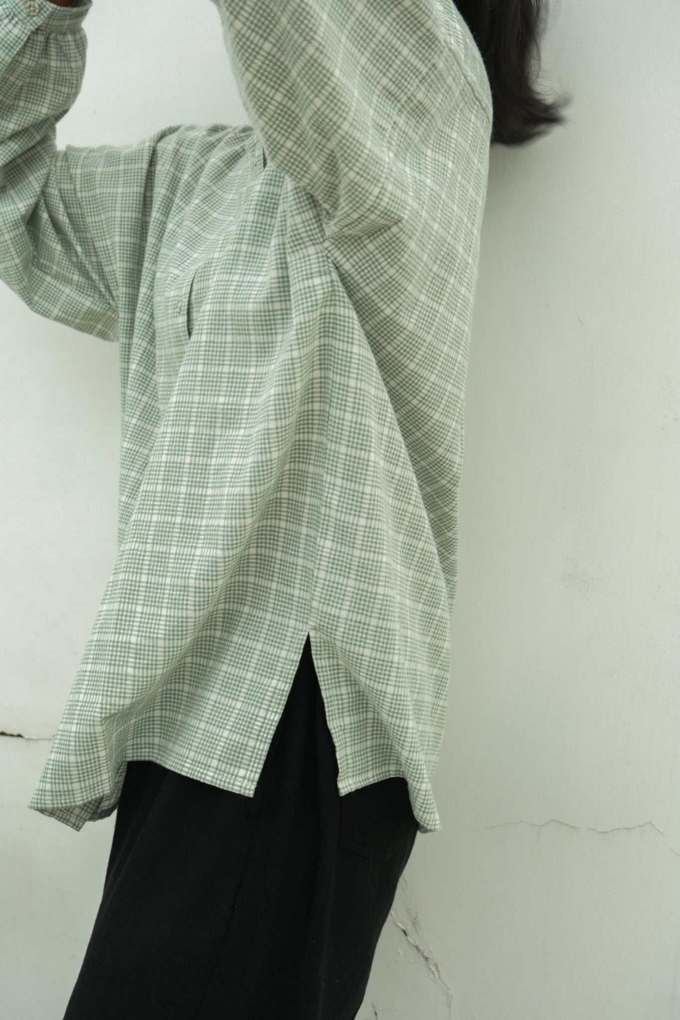 Madras Flair Oversized Shirt - CiceroniWomen Shirtswith N.