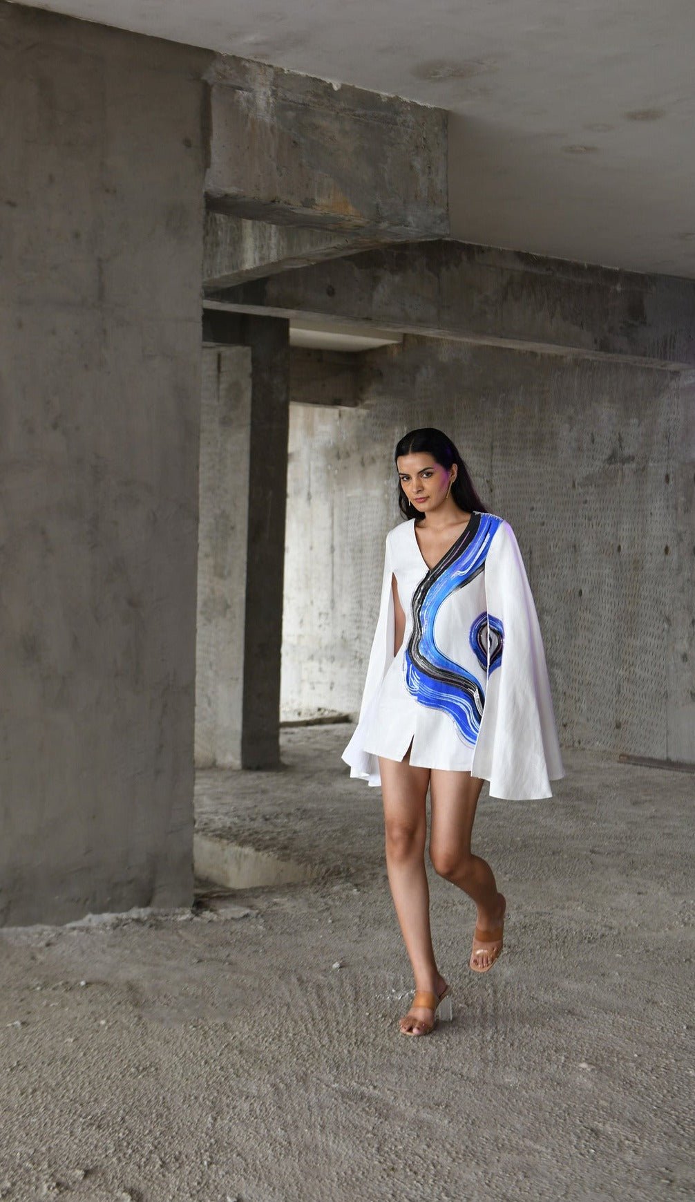 Magnolia Cape Dress - CiceroniDressesEast 14