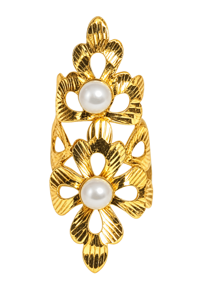 Magnolia Nail Ring - CiceroniNail RingKalon Art Jewellery