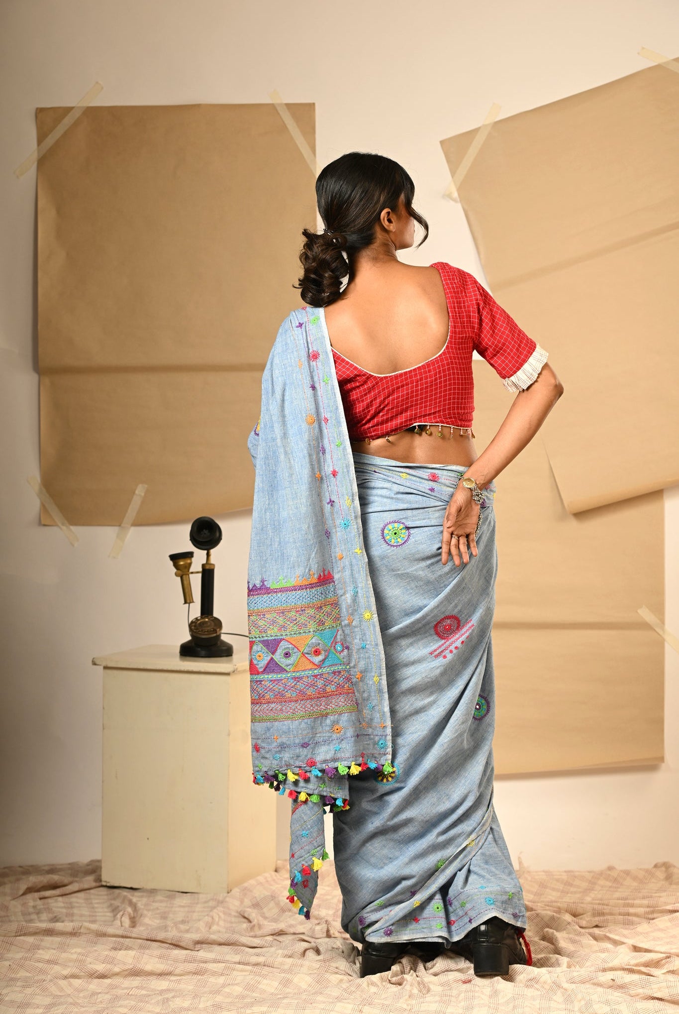 Malaika Blouse - CiceroniBlousePrathaa