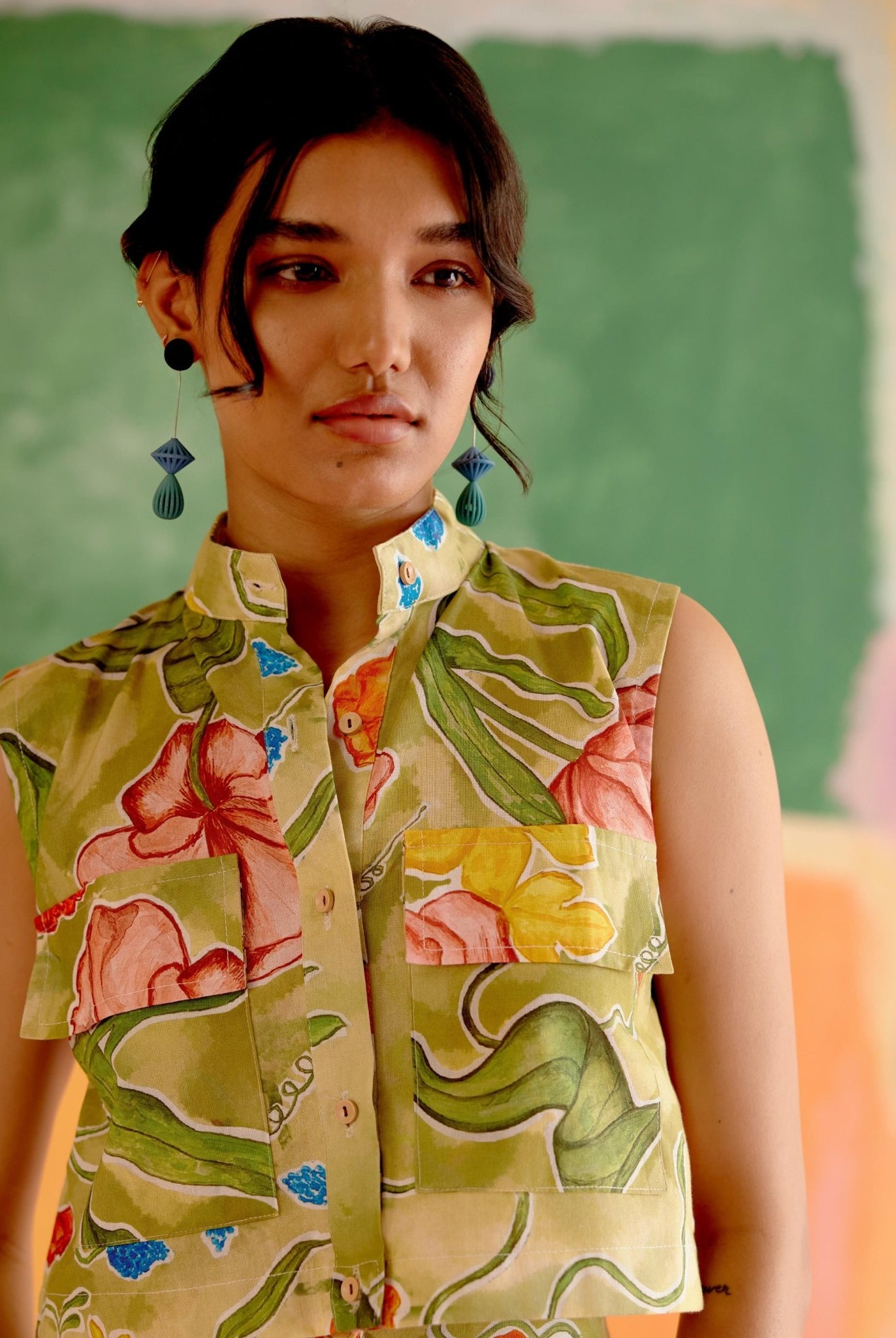 Malta Co - ord Pants Set in Le Jardin Print - CiceroniCo - ord SetHappi Space