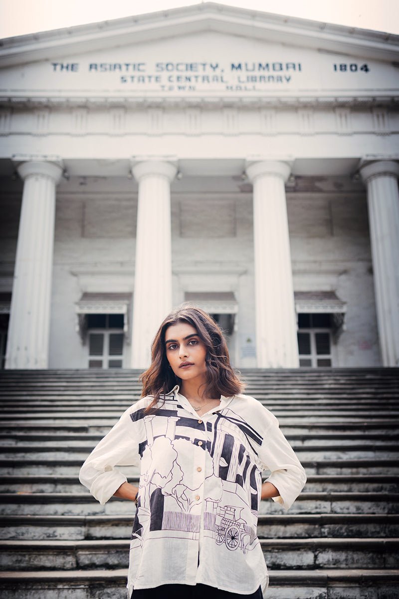 Manuscript Shirt - CiceroniWomen ShirtsAsaii