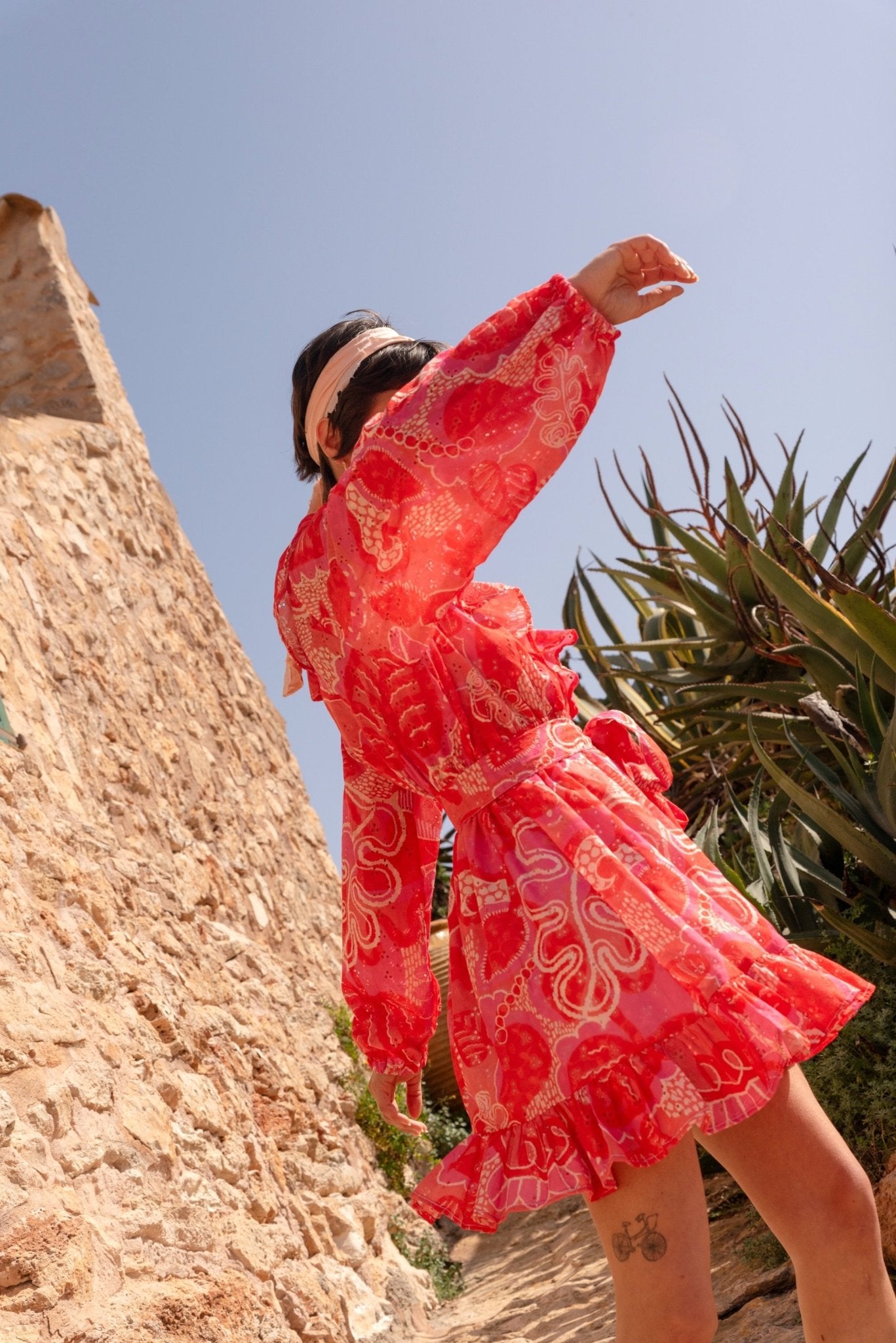 Margarita Dress In Jaipur Print - CiceroniDressesHappi Space