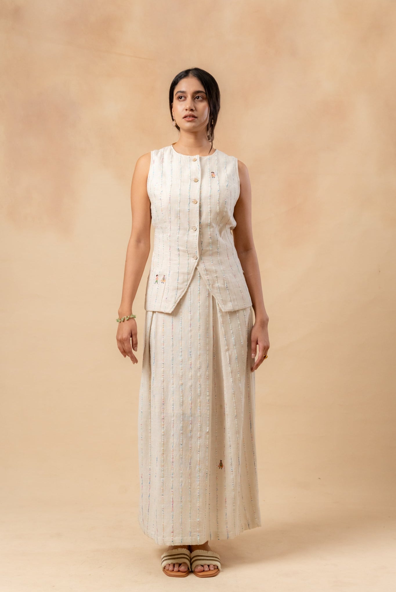 Margret Upcycled Cotton Skirt - CiceroniSkirtsDoodlage