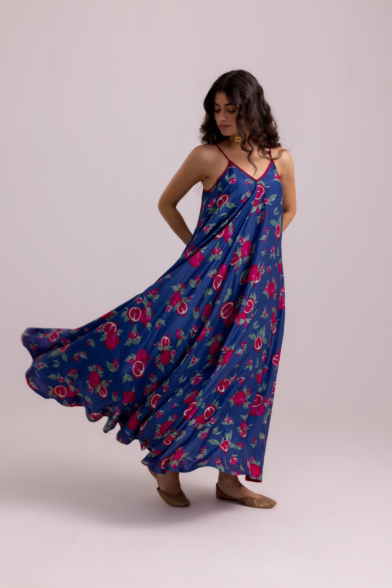 Maria Dress - Blue - CiceroniDressesLabel Shreya Sharma