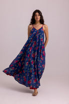 Maria Dress - Blue - CiceroniDressesLabel Shreya Sharma
