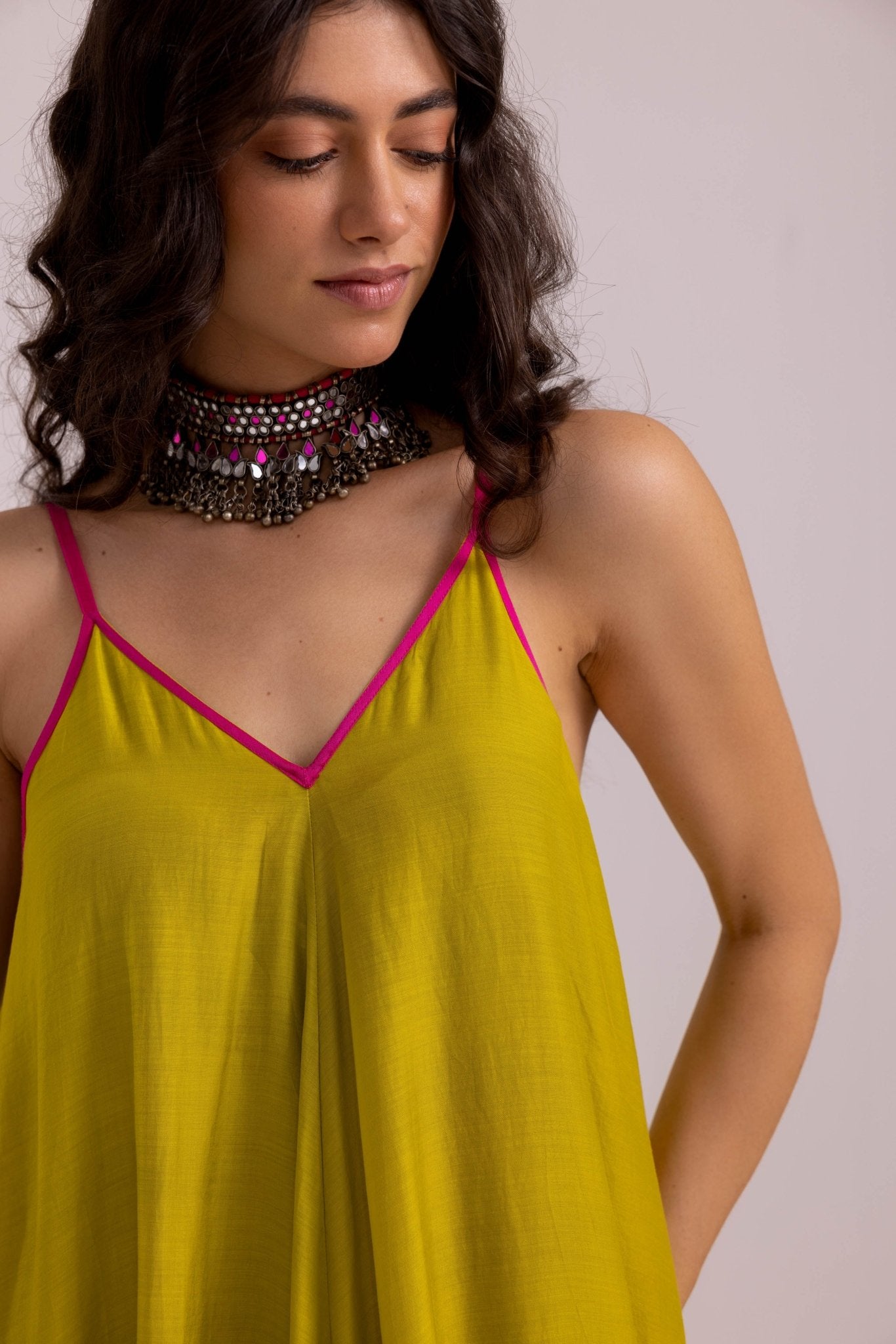 Maria Dress - Green - CiceroniDressesLabel Shreya Sharma