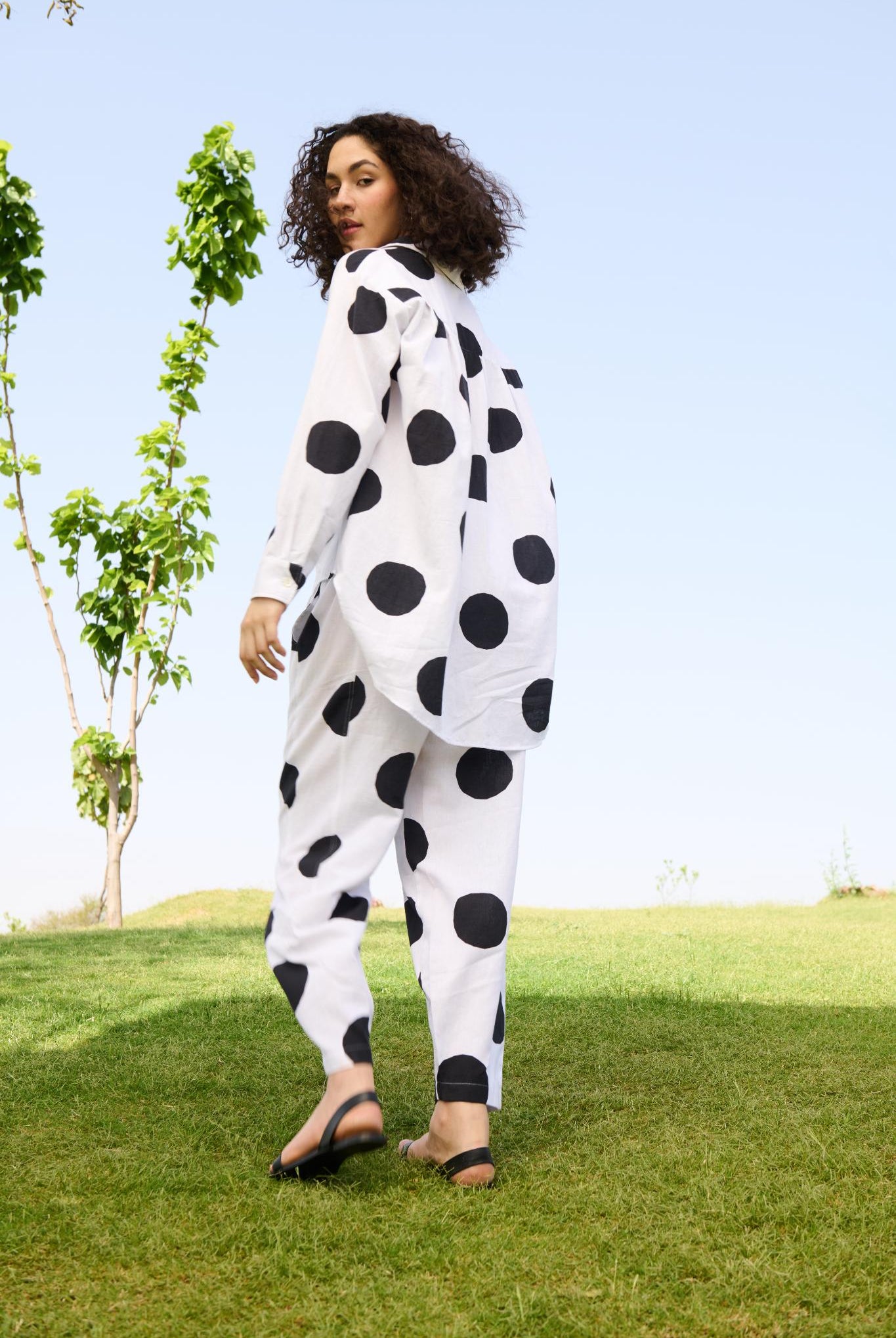 Marigold Co-ord Set - Black & White - CiceroniCo-ord SetRAAS Life