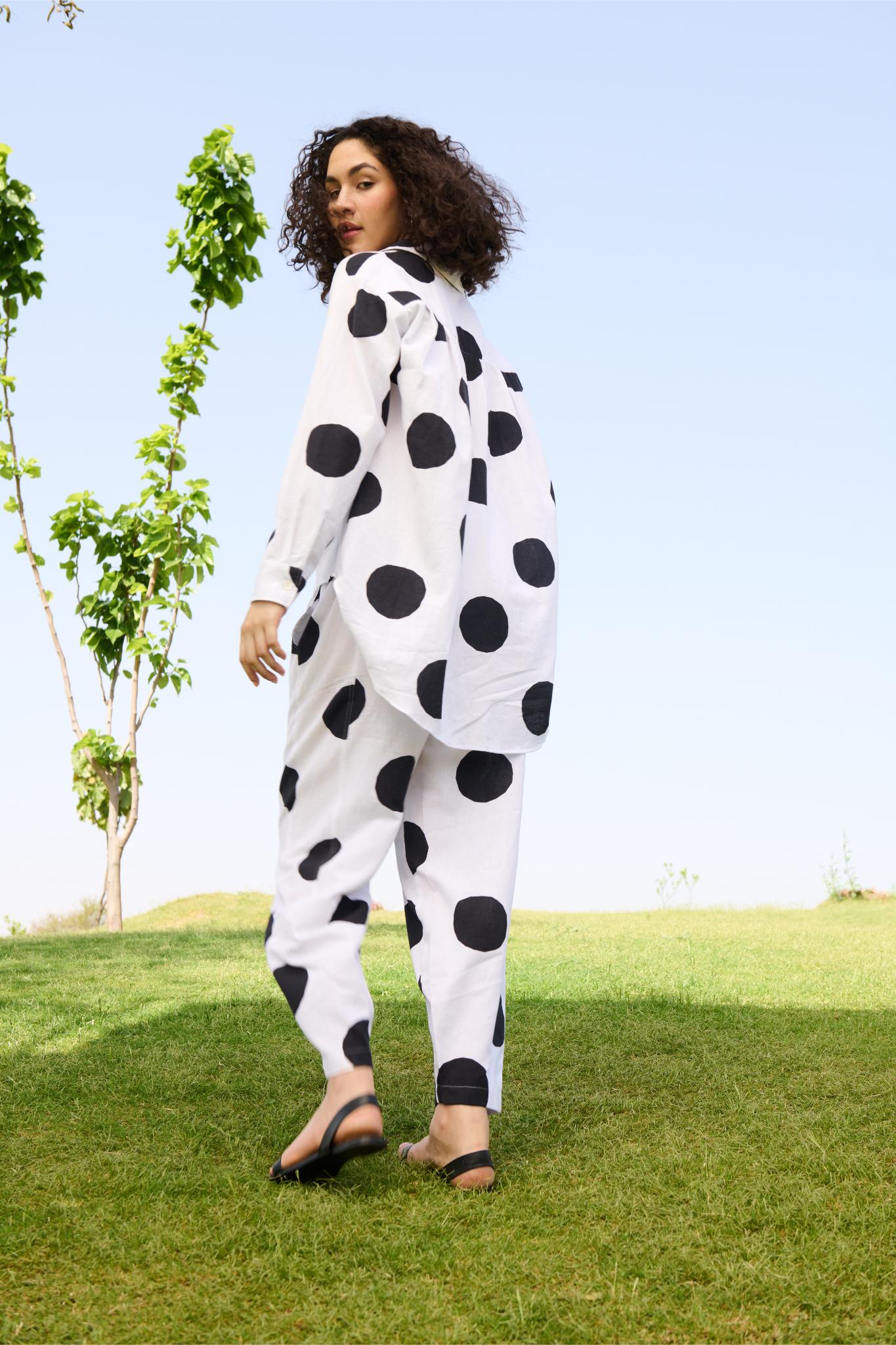 Marigold Co-ord Set - Black & White - CiceroniCo-ord SetRAAS Life