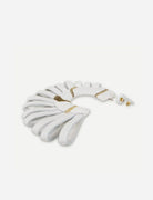 Marina Hoops in Ivory - CiceroniEarringsEconock