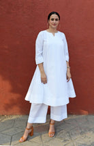 Maroon and Sunkissed White Basic Pyjama - Set of 2 - CiceroniPantsHouse of Moxa