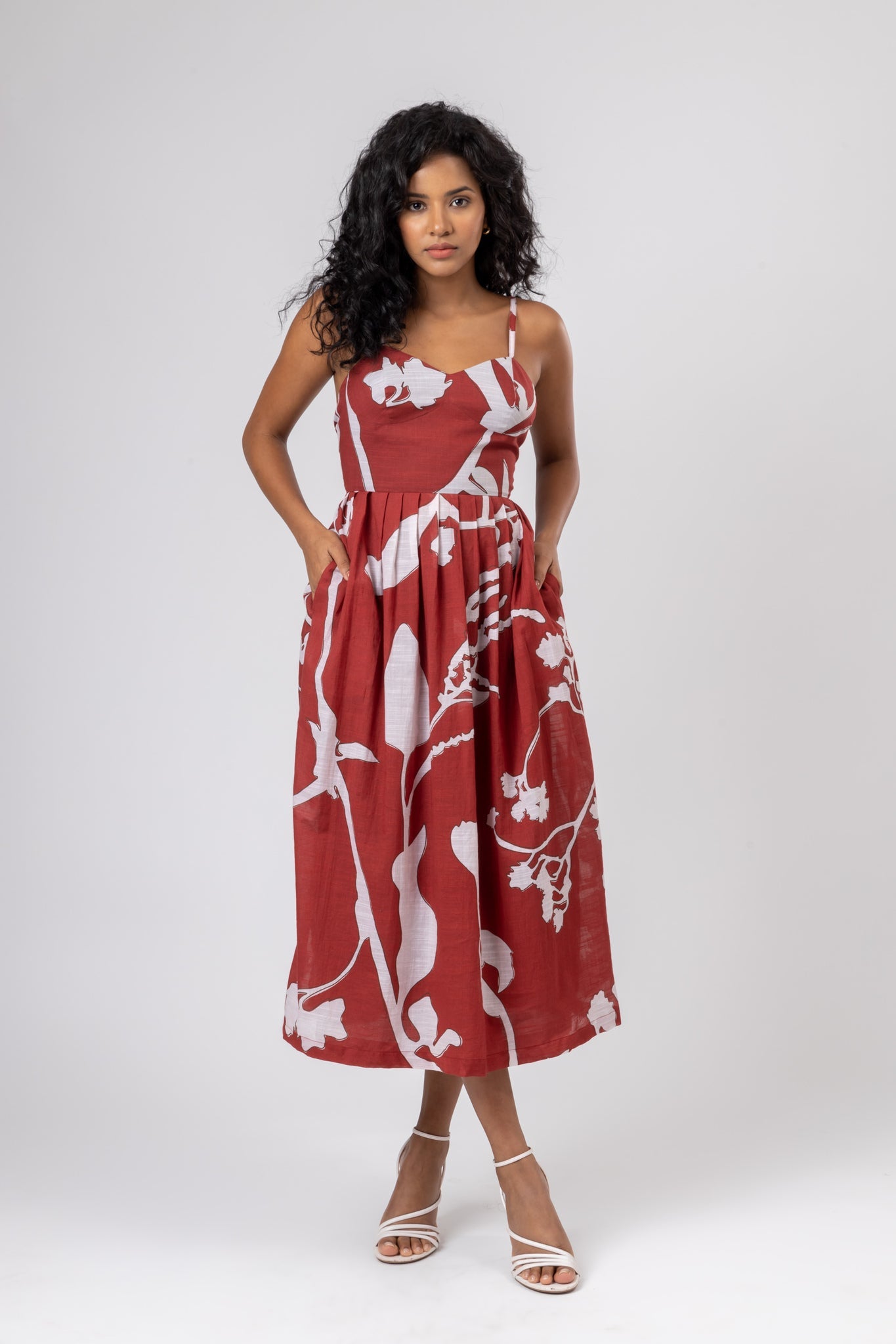 Mary Printed Dress - CiceroniDressesDoodlage
