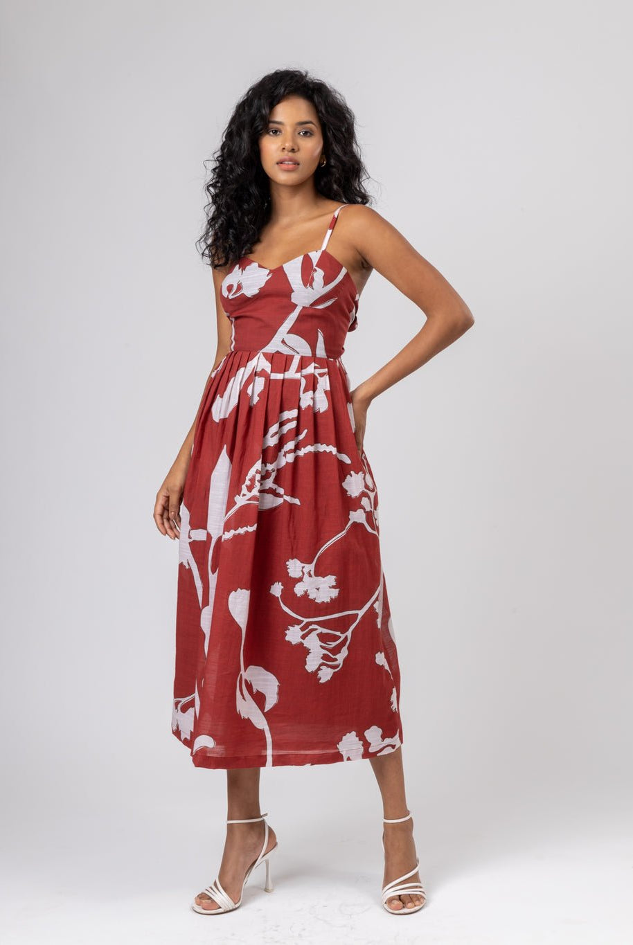 Mary Printed Dress - CiceroniDressesDoodlage