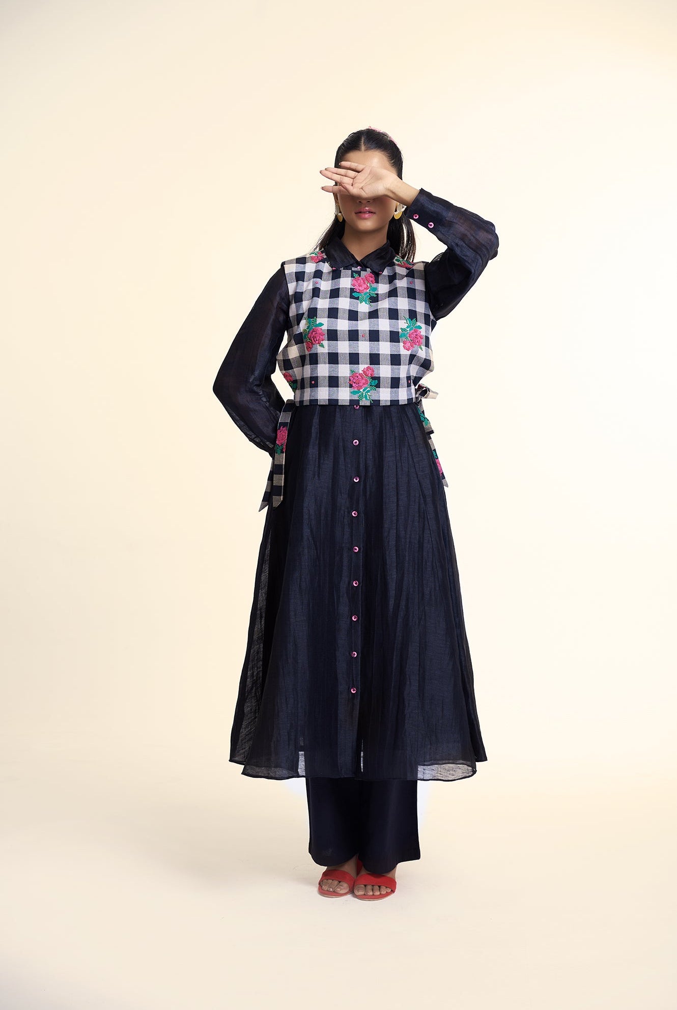 Mary Set - Black - CiceroniKurta Set, Everyday WearGaach