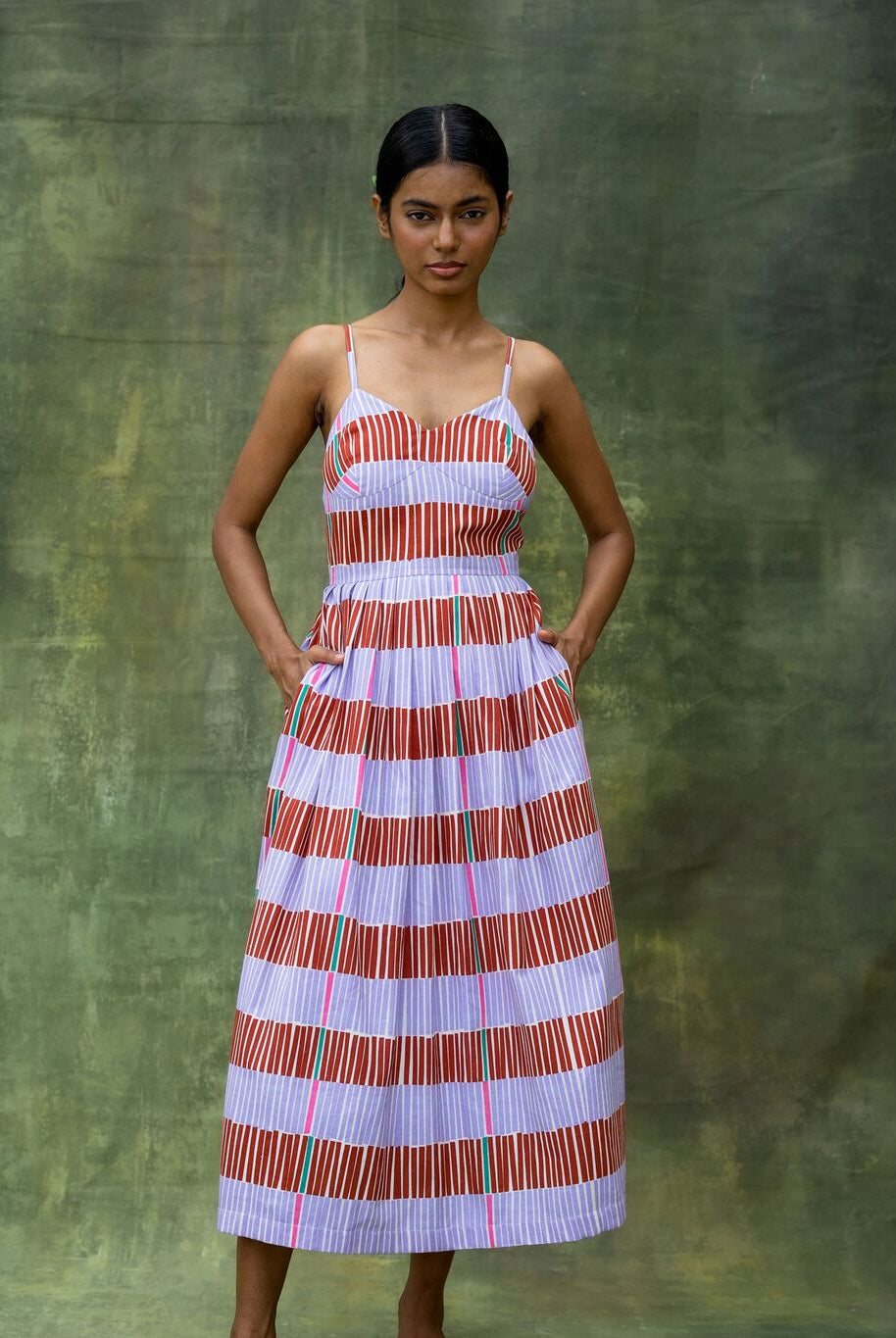 Mary Striped Dress - CiceroniDressesDoodlage