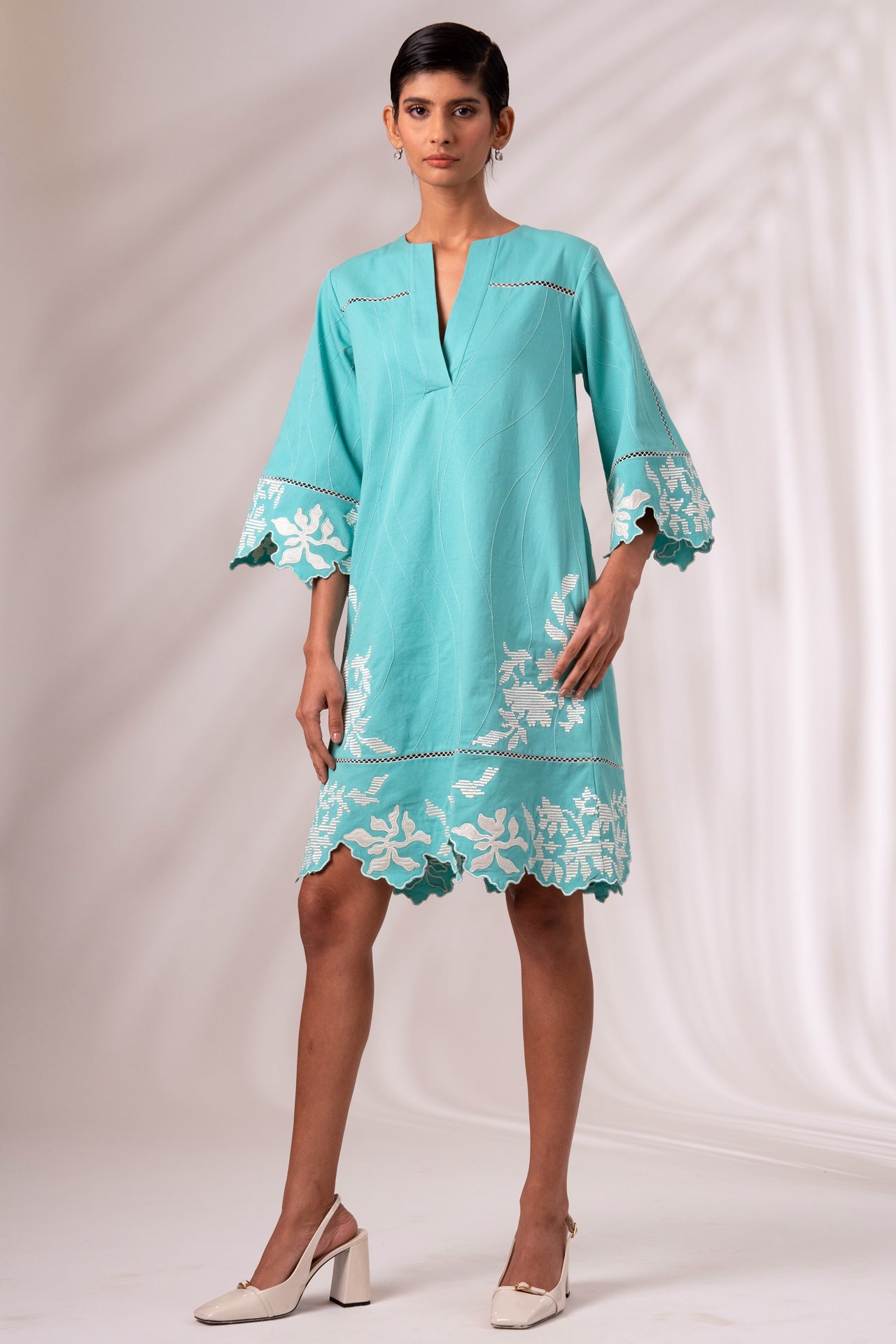 Mason - Sea Green Short Dress - CiceroniDressesMadder Much